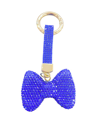Bigman Crystal Bow Keychain