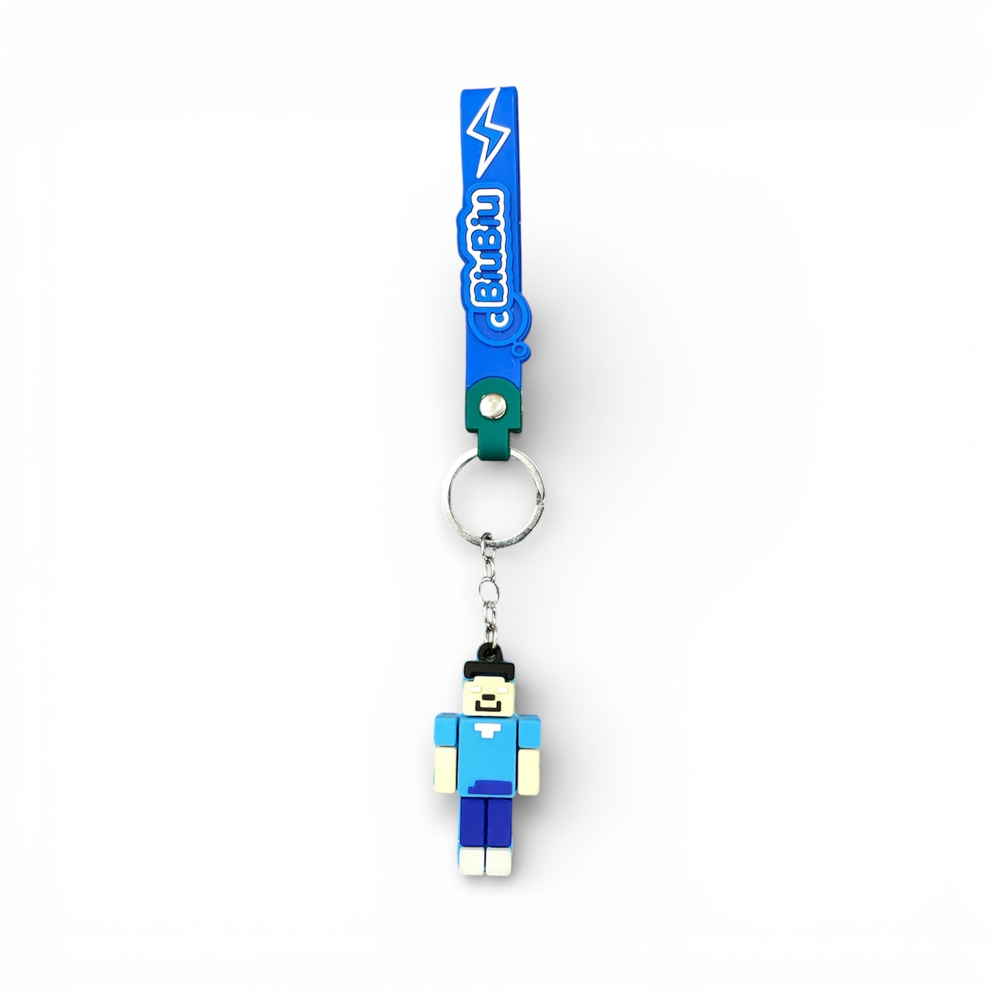 BIGMAN Minecraft Character Rubber Keychain