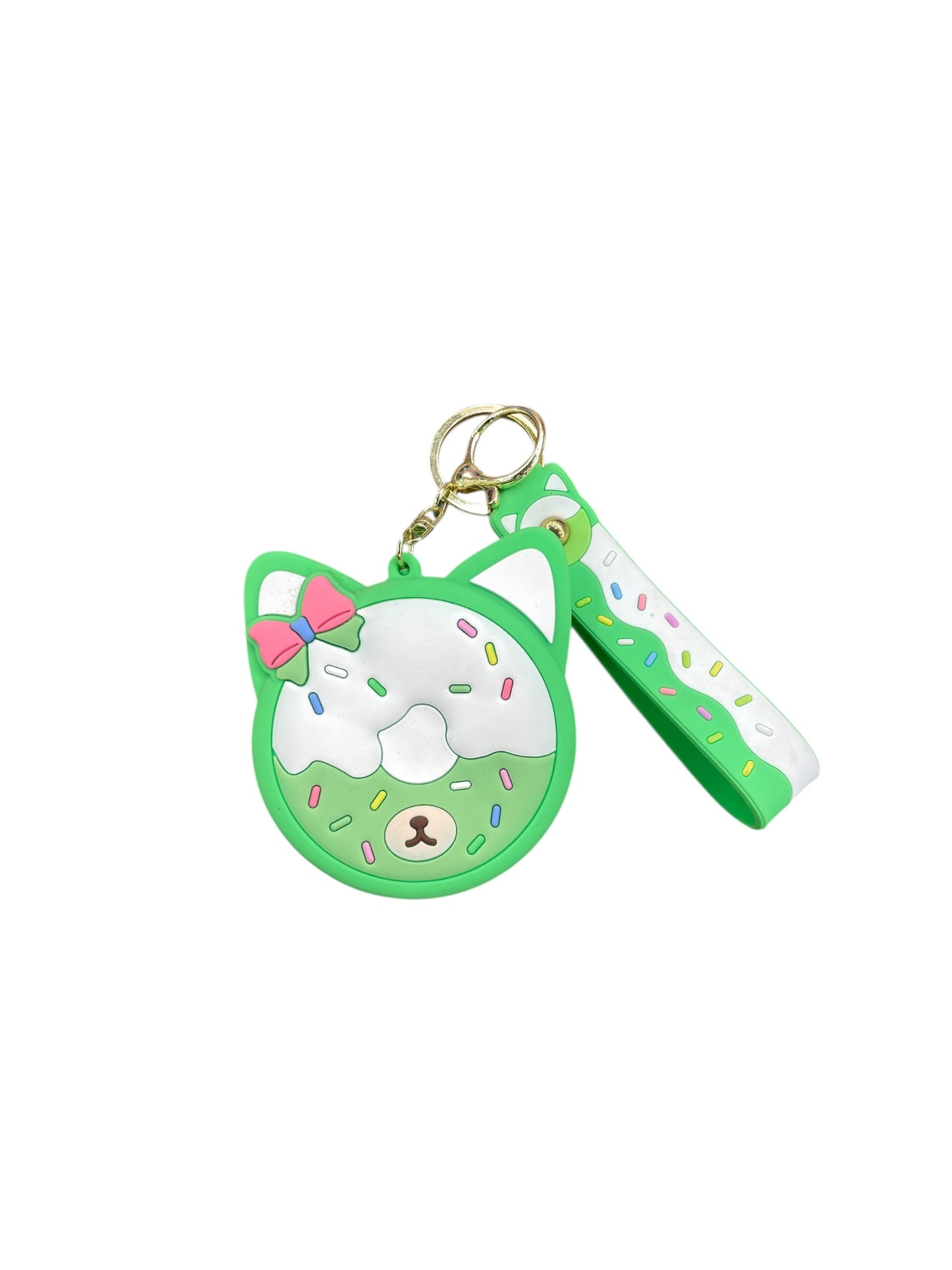 Bigman Hello Kitty Mini Zipper pouch Soft Silicon Keychain