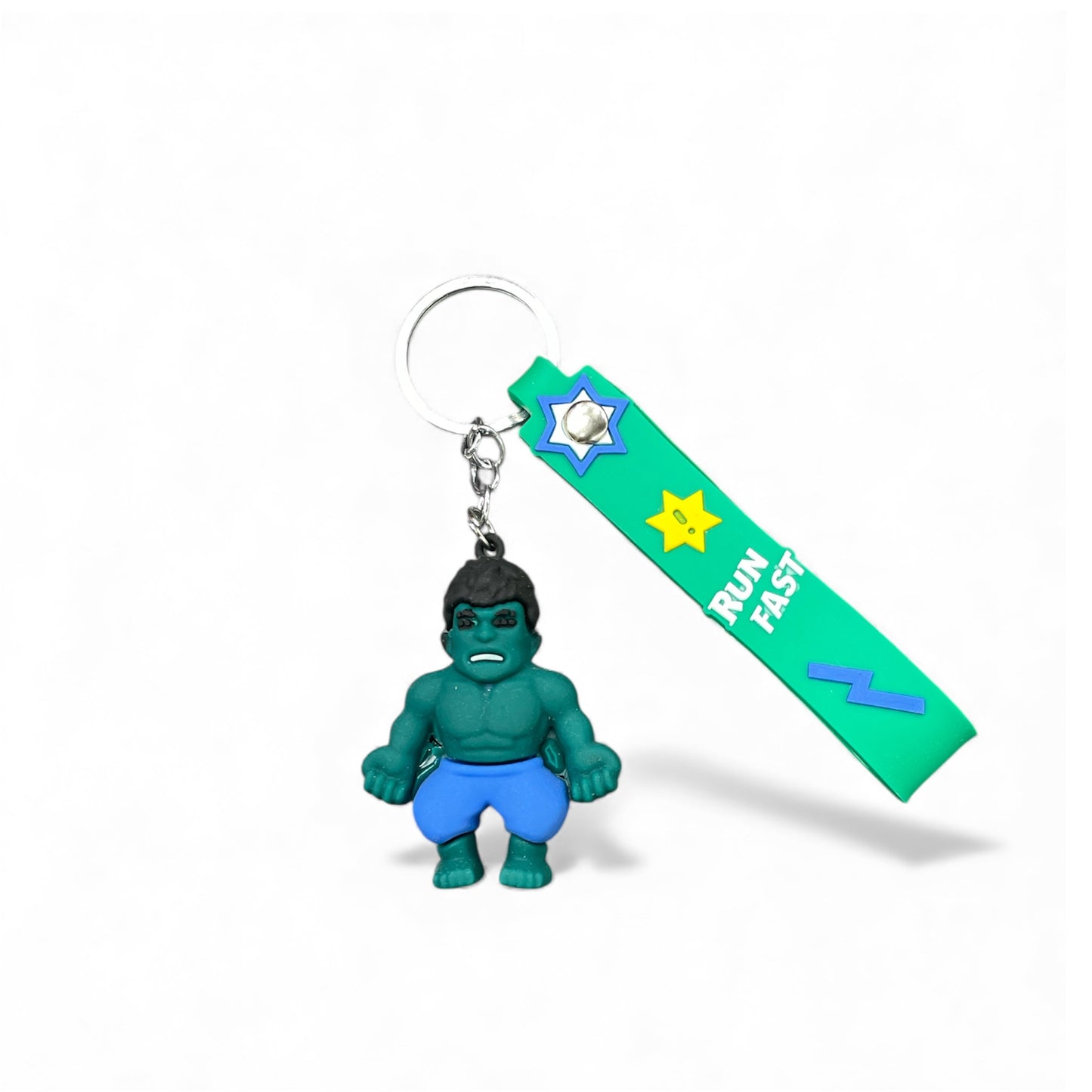BIGMAN Hulk Character Rubber Keychain
