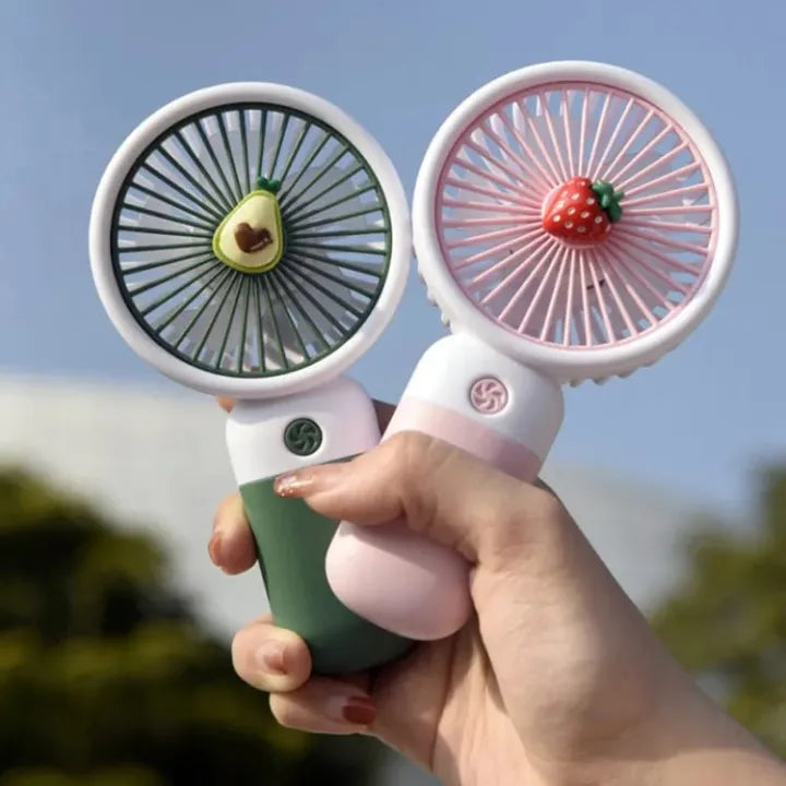 Bigman Mini Orchard Fan – Cute Portable Rechargeable Cooling Fan