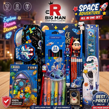 Space Adventure All-In-One Kids Stationery Gift Basket & Hamper