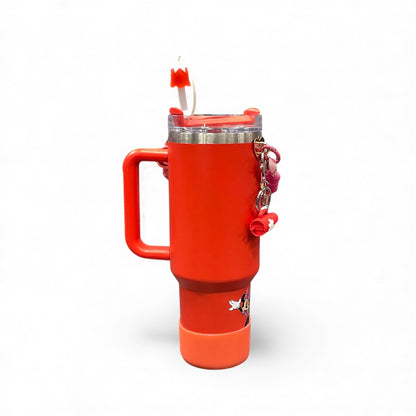 BIGMAN Mickey Mouse Edition Orange Stanley Tumbler 40oz With Accessories