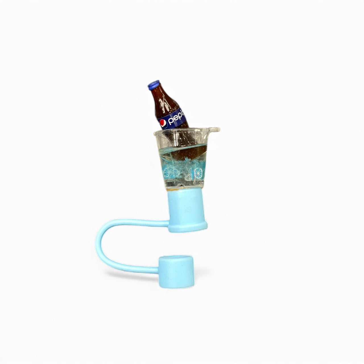 Cold drinks Style Silicon Straw Topper