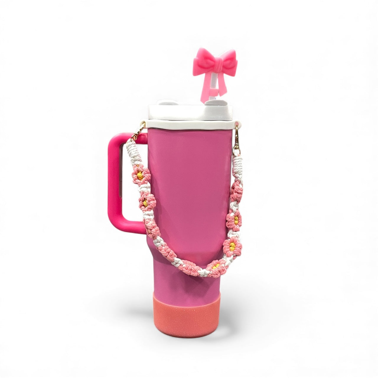 BIGMAN Pink Mickey Mouse Edition Pink Stanley Tumbler 40oz With Accessories