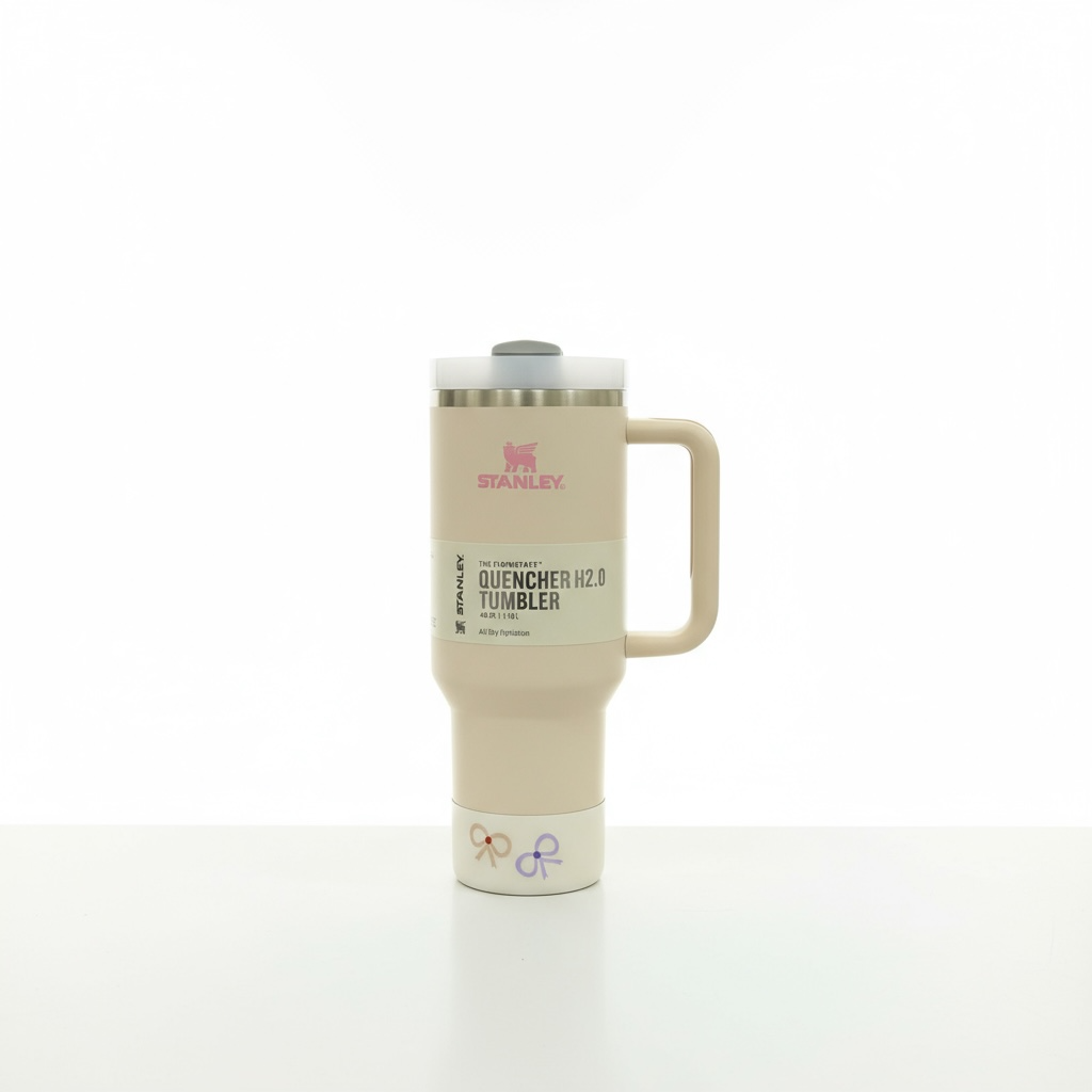 BIGMAN Stanley Beige Quencher Tumbler 40oz