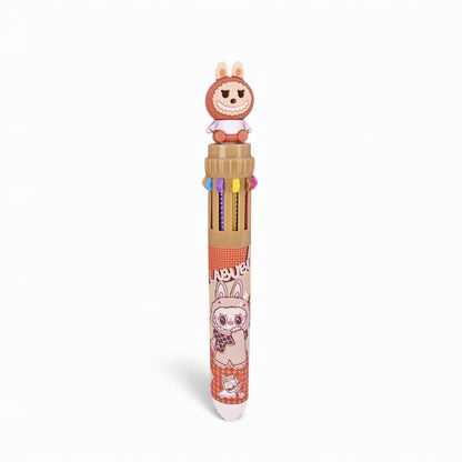 BIGMAN Labubu 10-in-1 Multi-Color Gel Pen