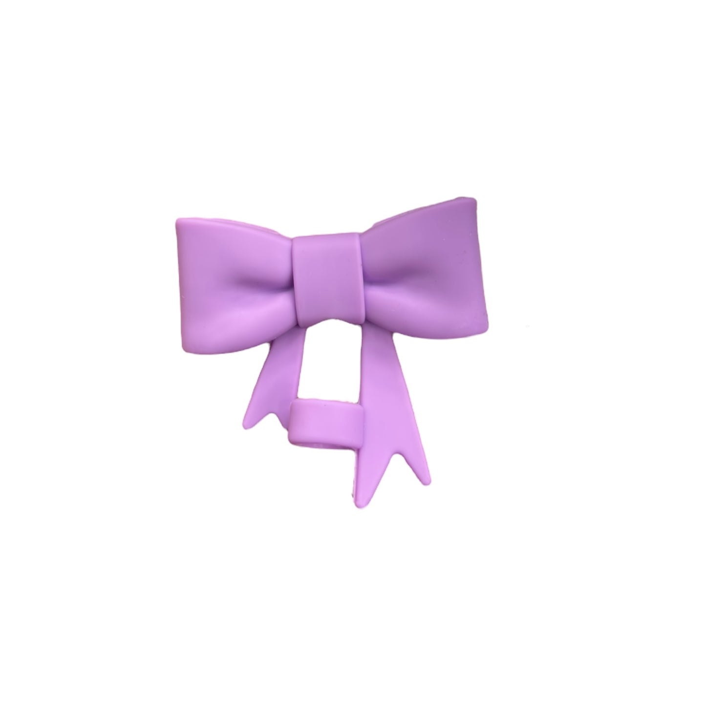 Bow Style Silicon Straw Topper