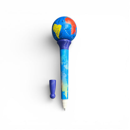 BIGMAN Spinning Globe Ballpoint Pen World Map