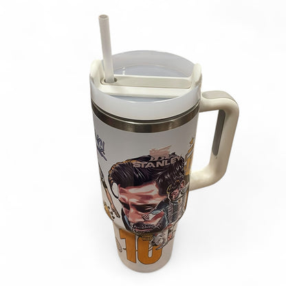 BIGMAN Lionel Messi White Edition Stanley Tumbler 40oz