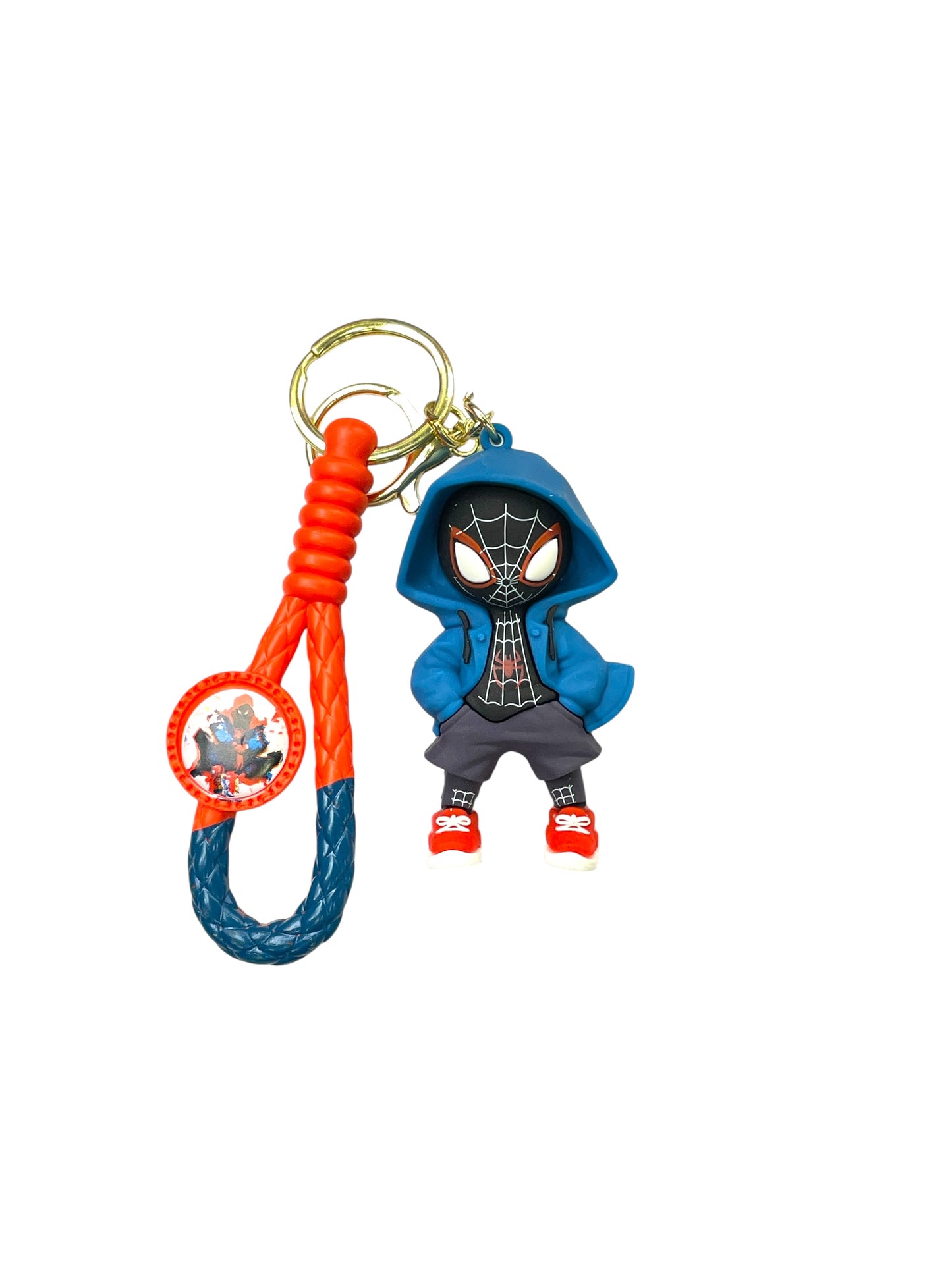 BIGMAN Spider-Man Hard Silicone Coated Keychain