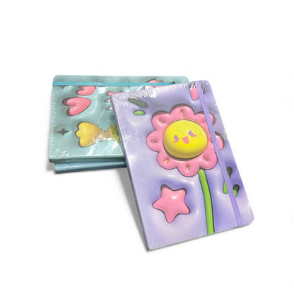 BIGMAN Flower Cover Design Notebook