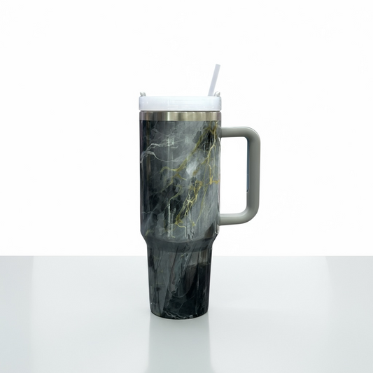 BIGMAN Marble Edition Grey Tumbler 40oz