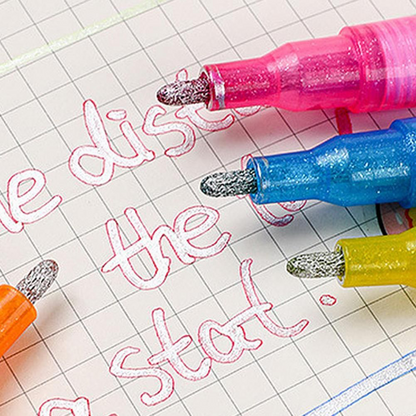 BIGMAN Lit-Optima Double Line Painter Marker Set Of 8