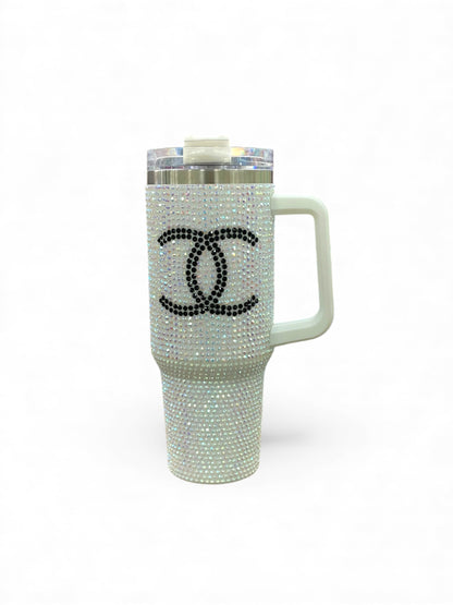 BIGMAN Luxury Rhinestone CC Bling Edition Tumbler 40oz
