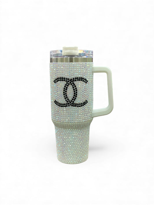 BIGMAN Luxury Rhinestone CC Bling Edition Tumbler 40oz