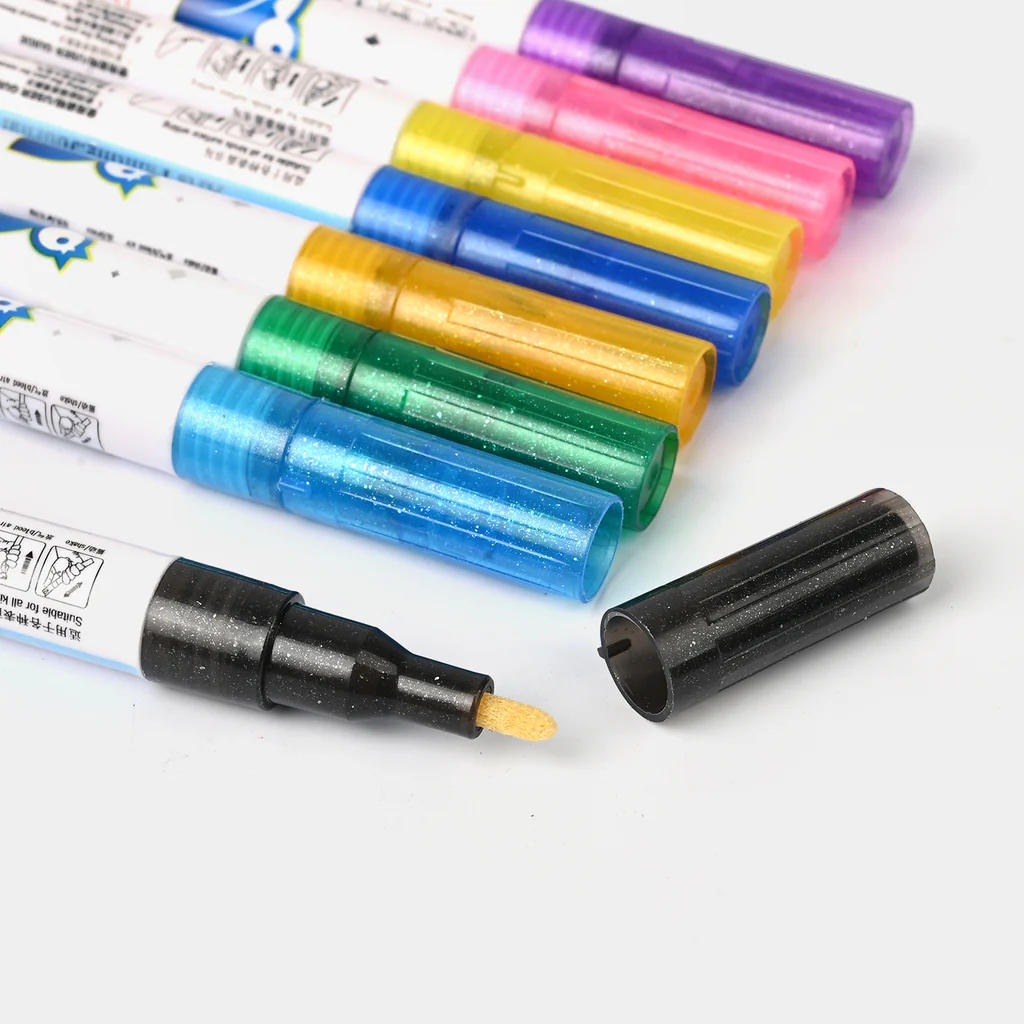 BIGMAN Lit-Optima Double Line Painter Marker Set Of 12