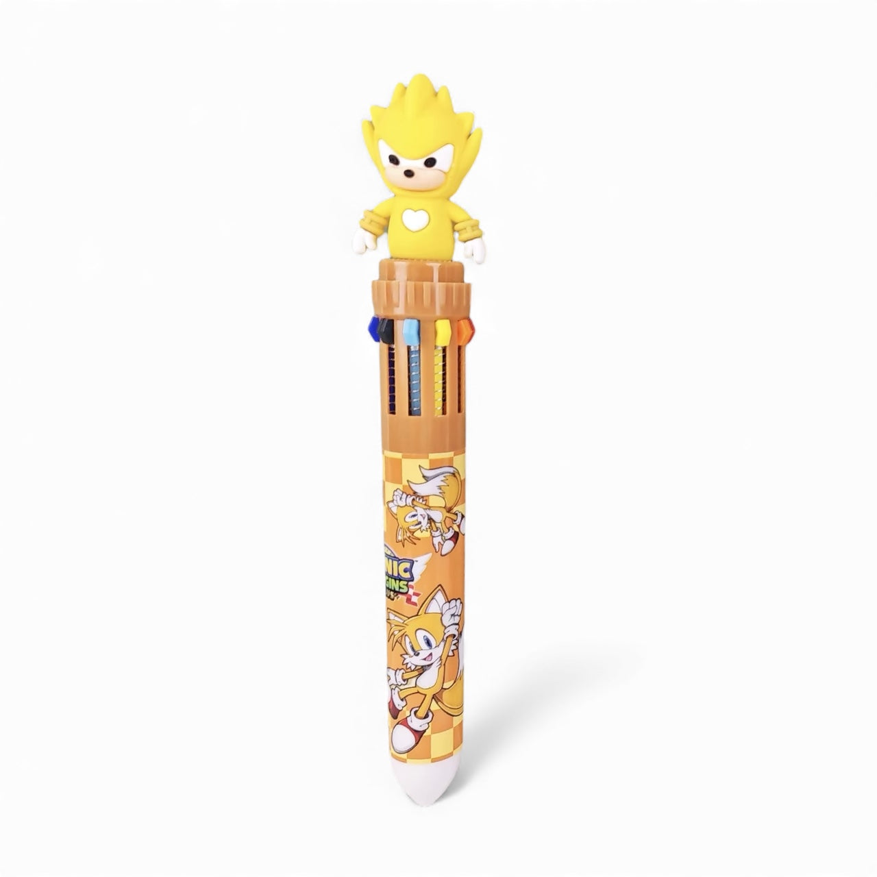 BIGMAN Sonic Characters 10-in-1 Multi-Color Gel Pen