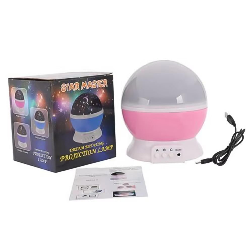 BIGMAN Starry Projector Lamp LED Night Light for Kids Bedroom