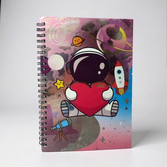 BIGMAN Galaxy Astronaut Notebook