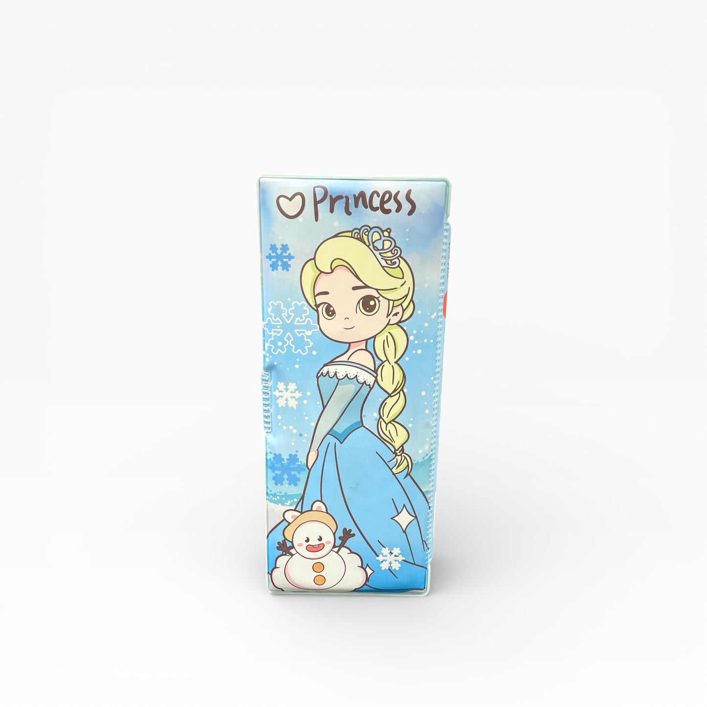 BIGMAN Frozen Elsa 3D Princess Magnetic Double-Sided Pencil Box