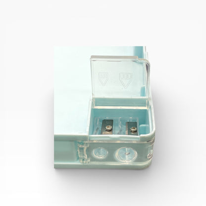 BIGMAN Boba Tea Happy Day Multi-Function Double-Sided Pencil Box with Sharpener