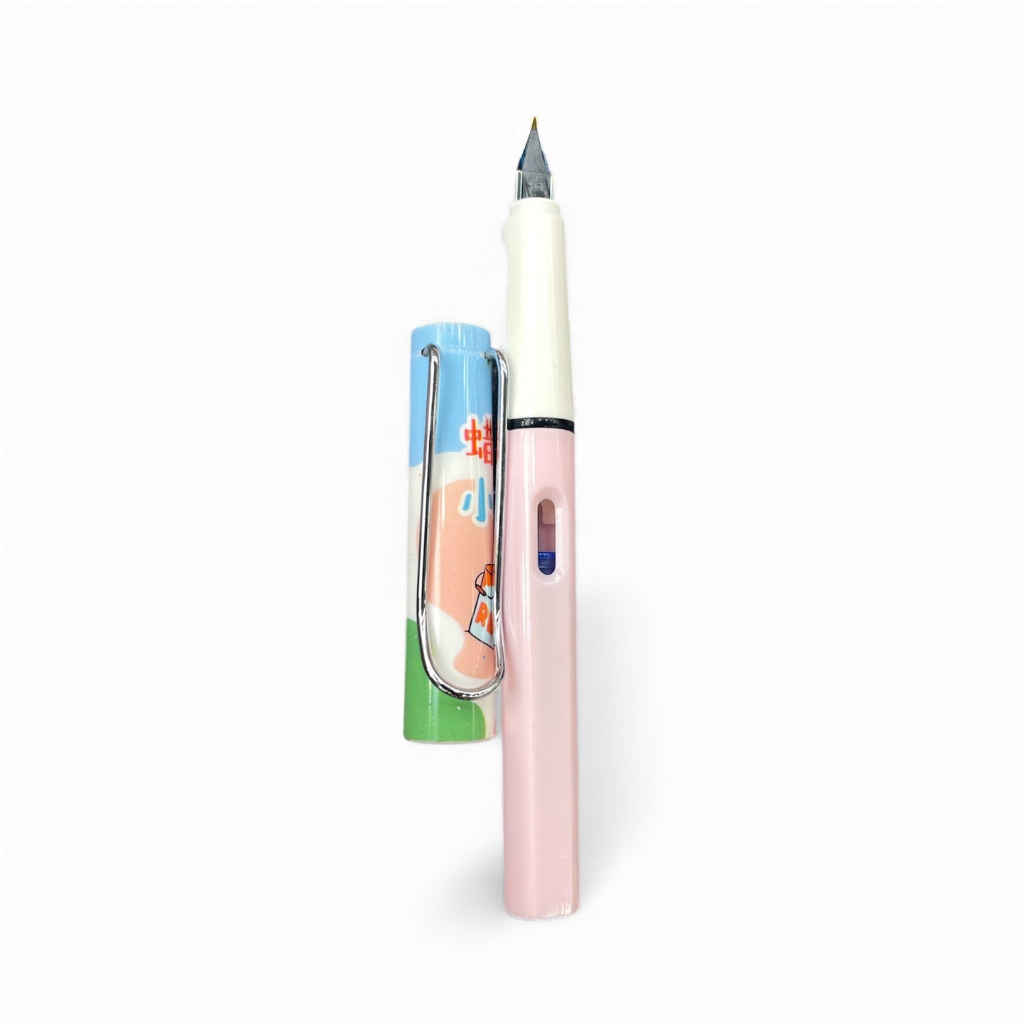 BIGMAN Sin-Chan Creative Pen Combo Set Dual Ink Pens + Keychain