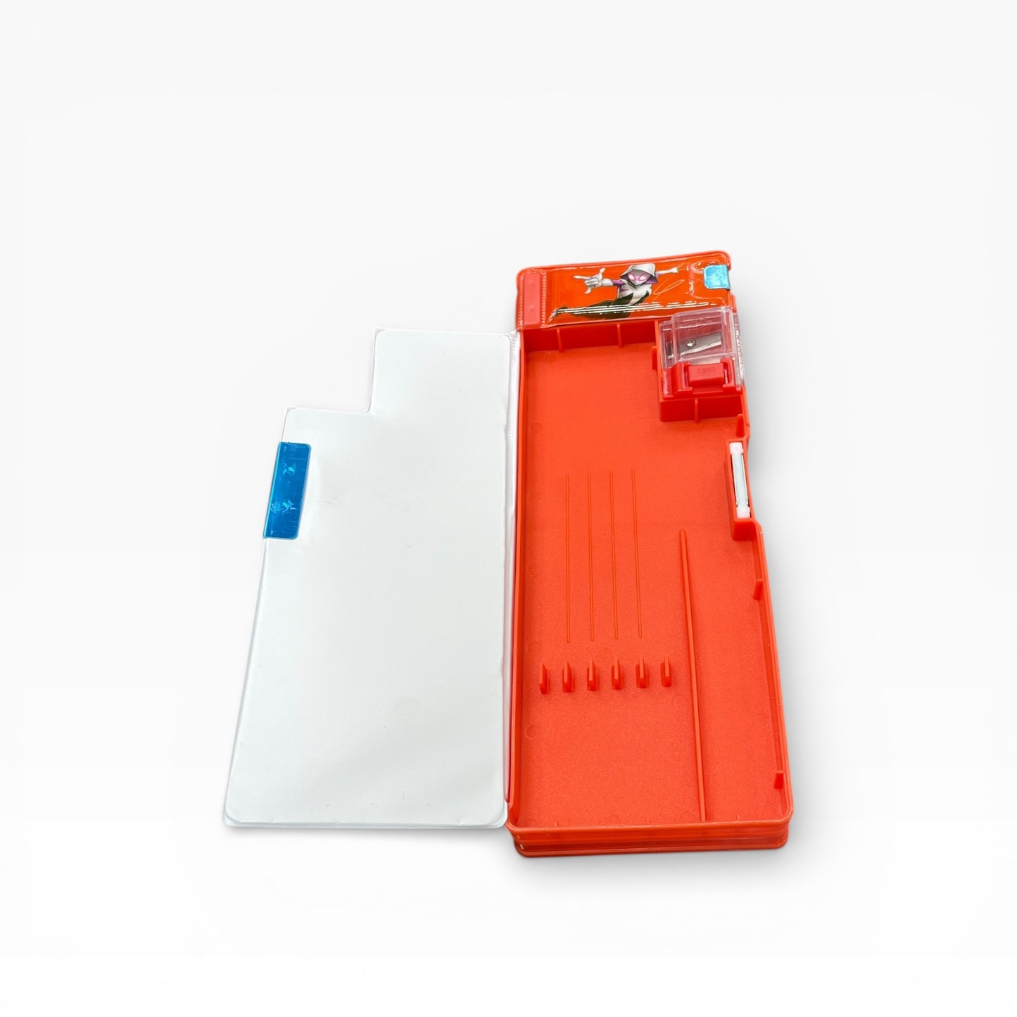 BIGMAN 3D Marvel Spiderman Sponge Pencil Box Double-Sided with Sharpener