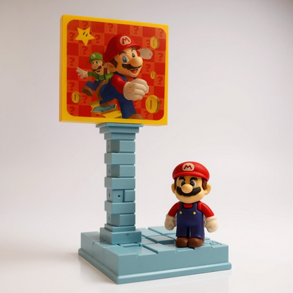BIGMAN Super Mario Themed LED Table Lamp for Kids
