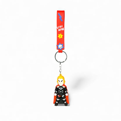 BIGMAN Thor Odinson Character Rubber Keychain