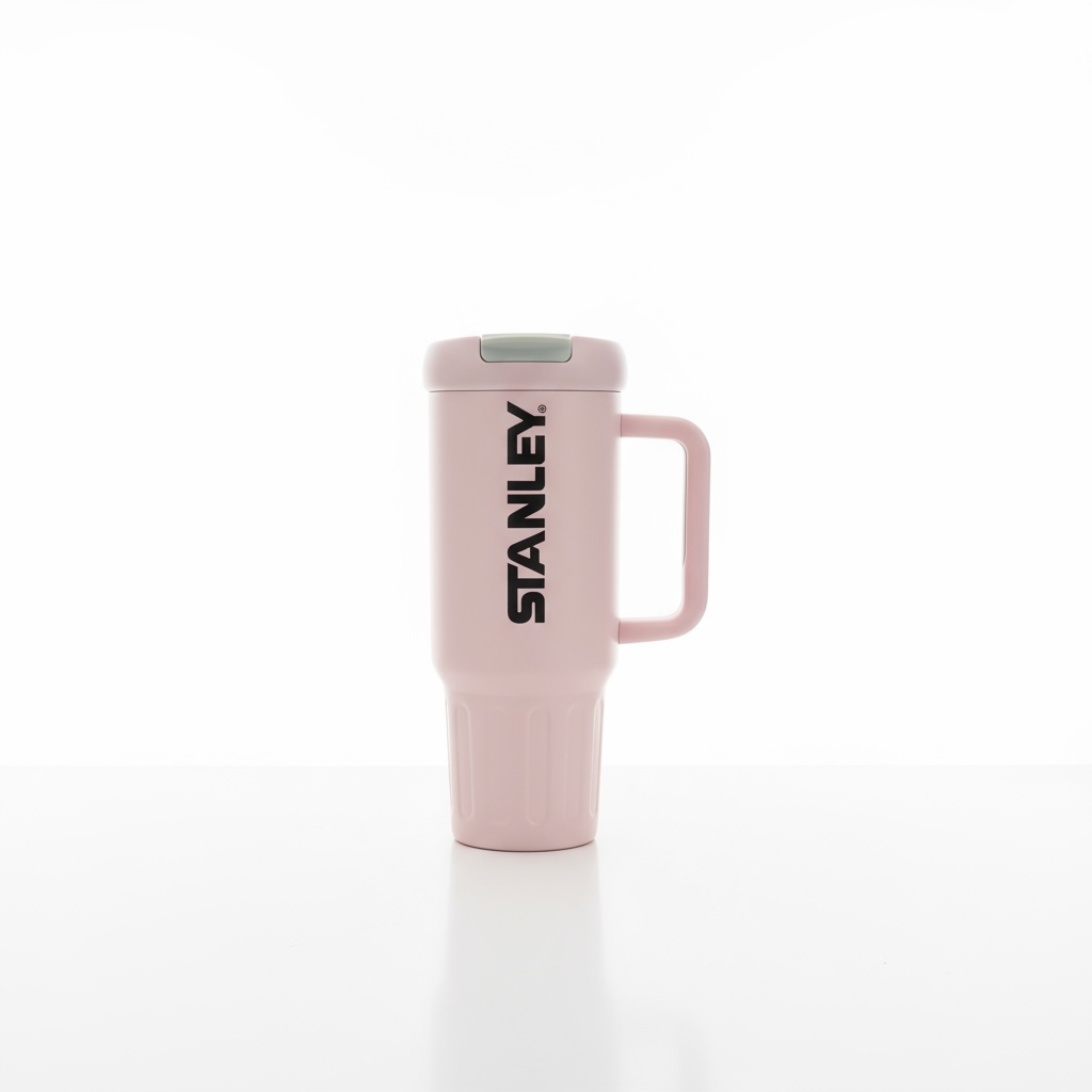 BIGMAN Classic Blush Pink Stanley Tumbler 40oz