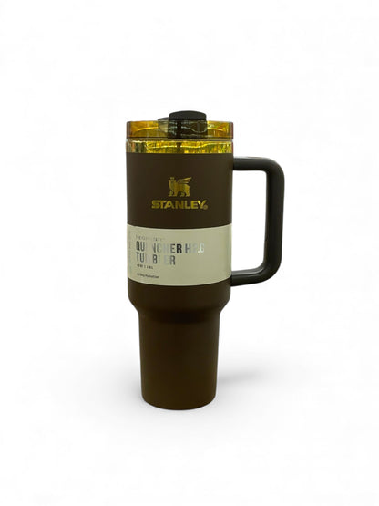 BIGMAN Bronze Brown Stanley Quencher Tumbler 40oz