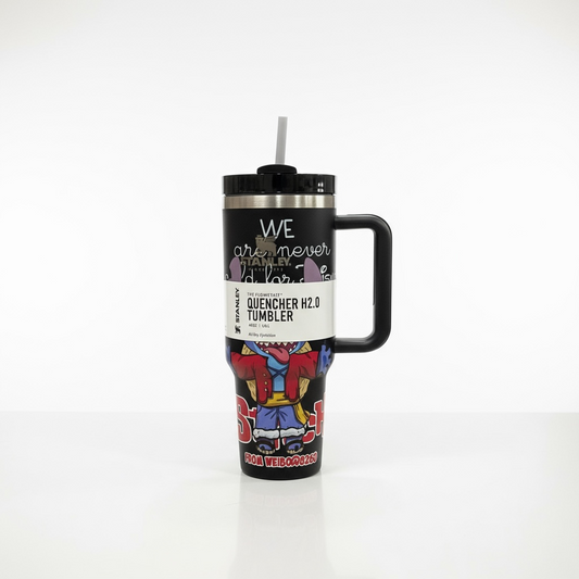 BIGMAN Streetwear Black Stanley Tumbler 40oz