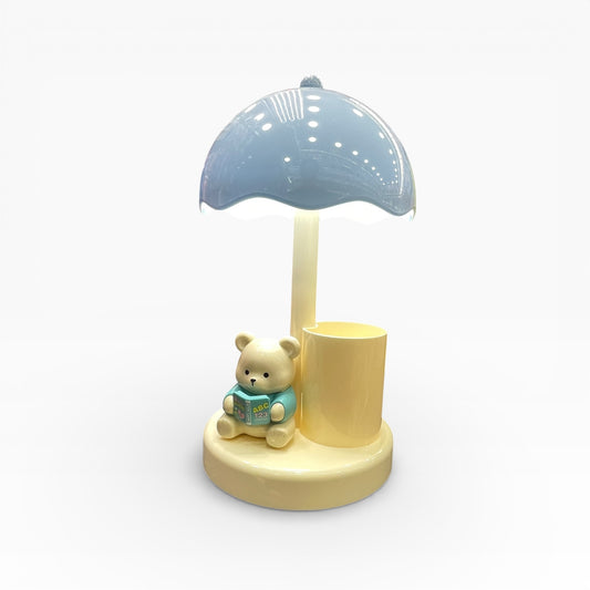 BIGMAN Teddy Bear LED Desk Lamp with Pen Holder For kids