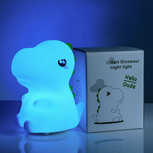 BIGMAN DinoGlow Silicon Touch Lamp