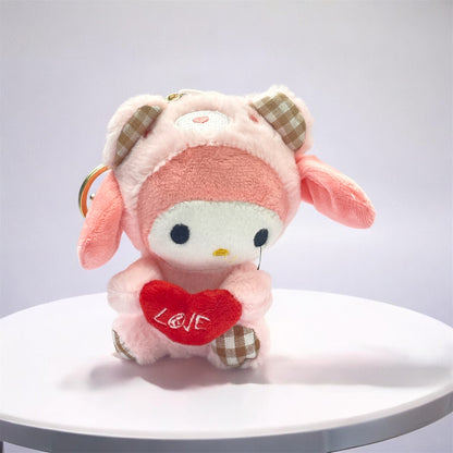 BIGMAN Cute Charater Plush Soft Keychain