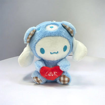 BIGMAN Love Teddy Plush Soft Keychain