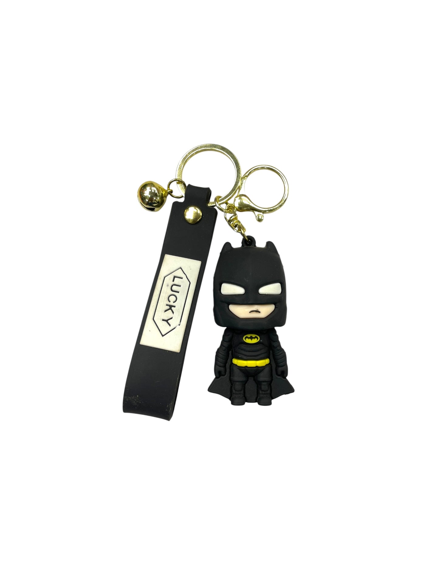 BIGMAN Batman Hard Silicone Coated Keychain