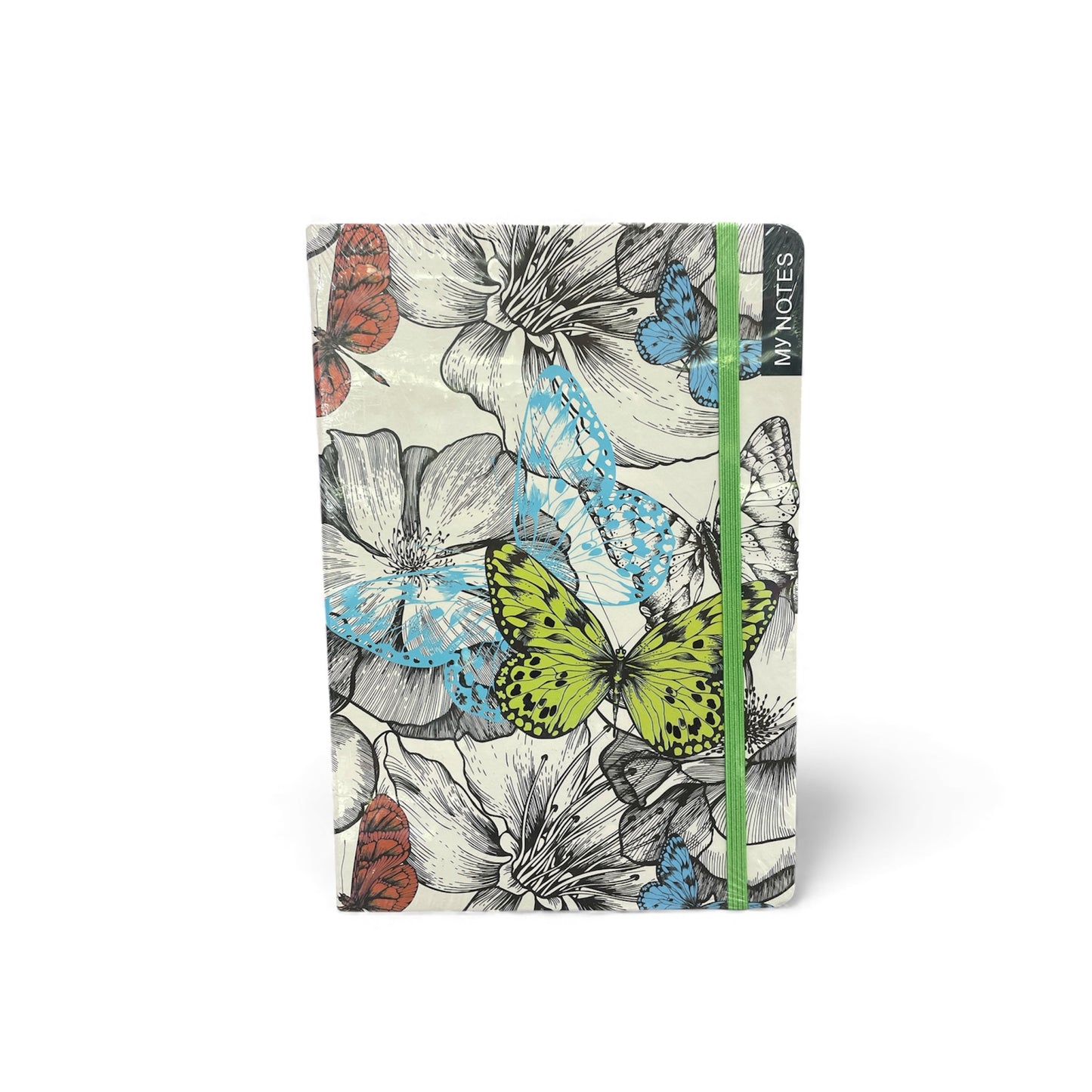 BIGMAN Floral and Butterfly Cover Design Notebook