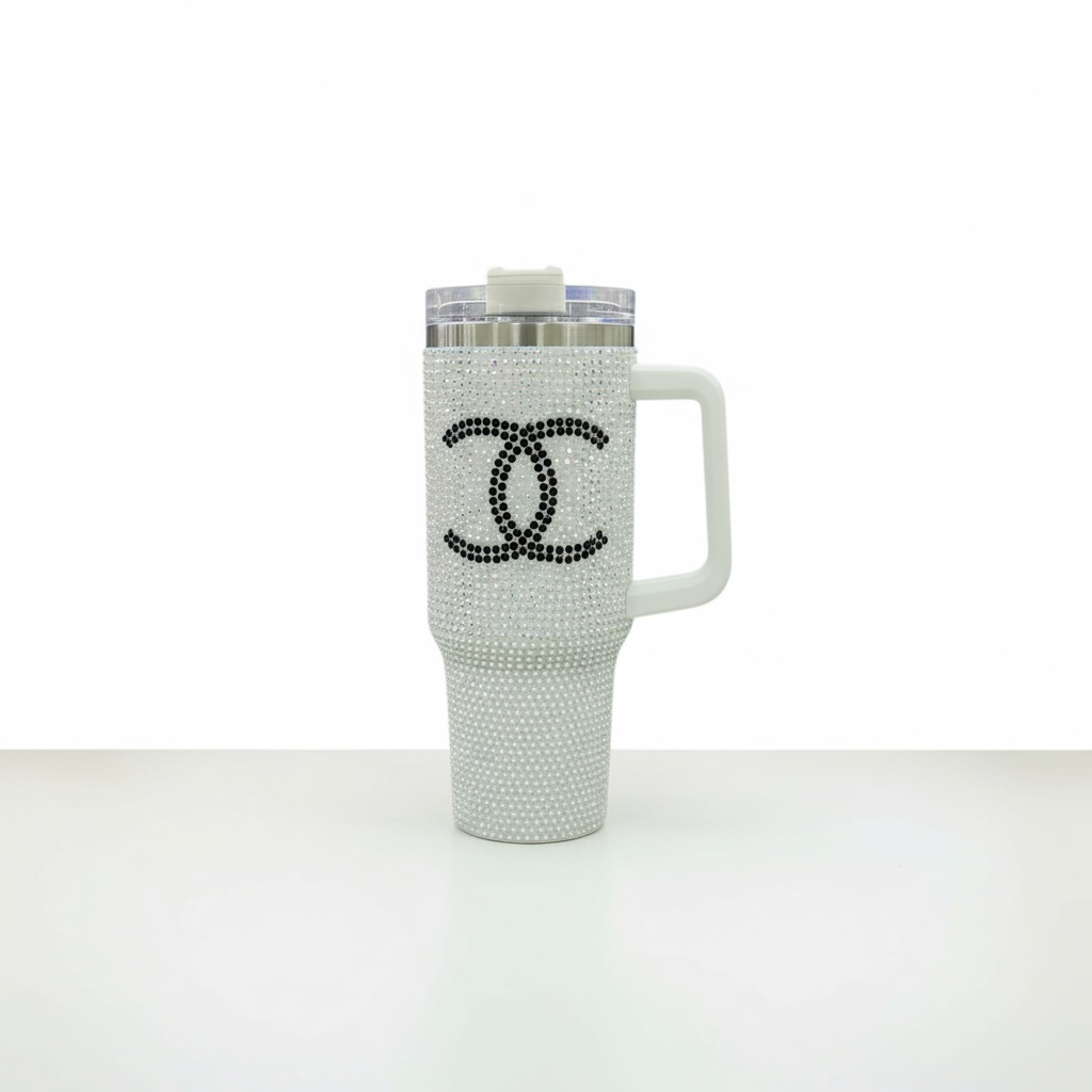 BIGMAN Luxury Rhinestone CC Bling Edition Tumbler 40oz