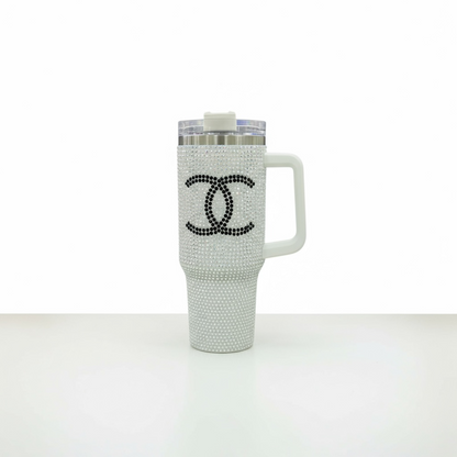 BIGMAN Luxury Rhinestone CC Bling Edition Tumbler 40oz