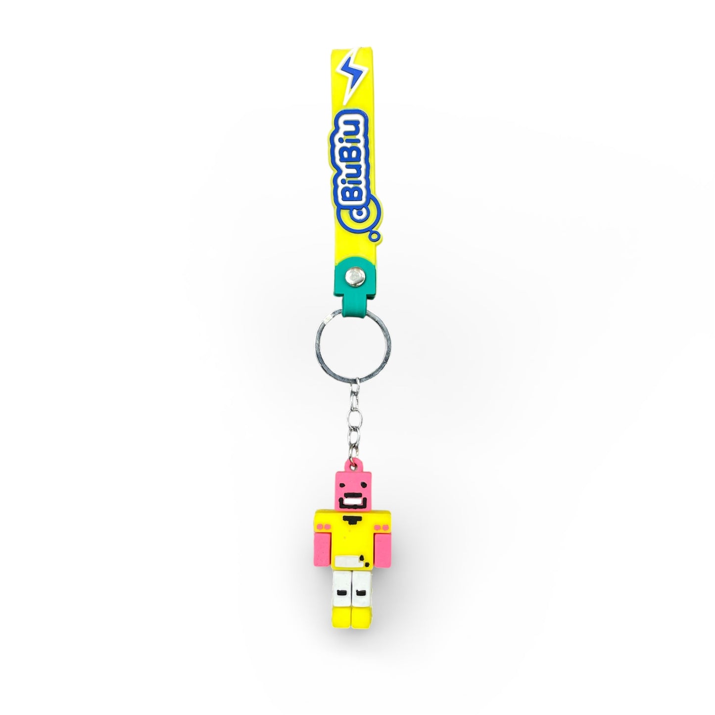 BIGMAN Minecraft Character Rubber Keychain