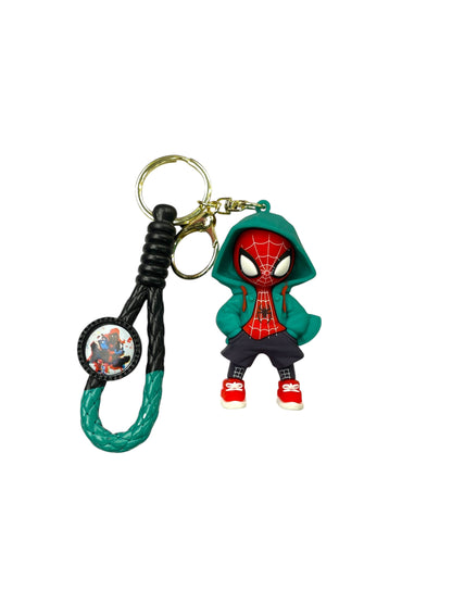 BIGMAN Spider-Man Hard Silicone Coated Keychain