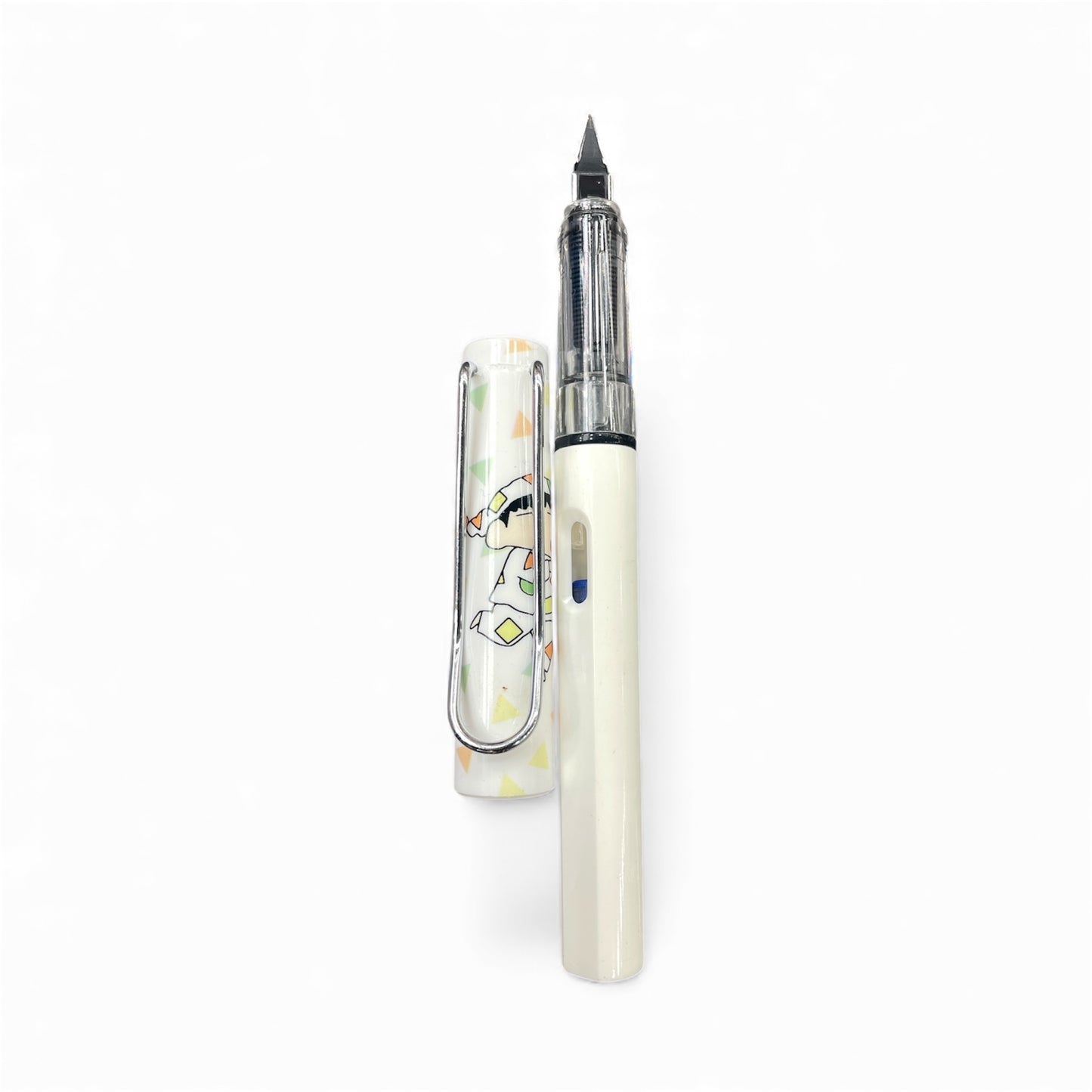 BIGMAN Sin-Chan Creative Pen Combo Set Dual Ink Pens + Keychain