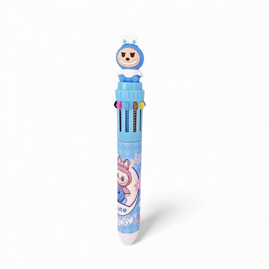 BIGMAN Labubu 10-in-1 Multi-Color Gel Pen
