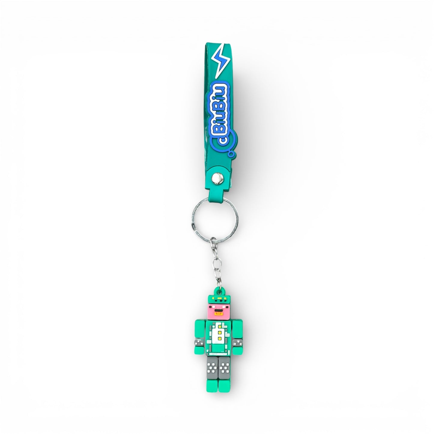 BIGMAN Minecraft Character Rubber Keychain