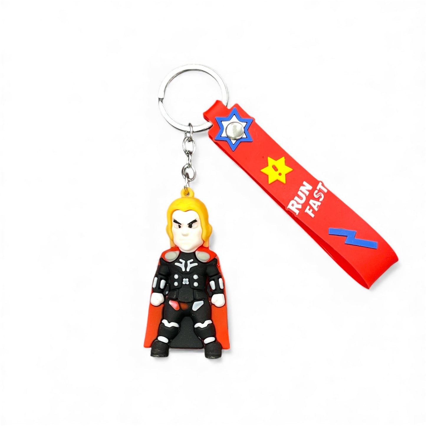 BIGMAN Thor Odinson Character Rubber Keychain