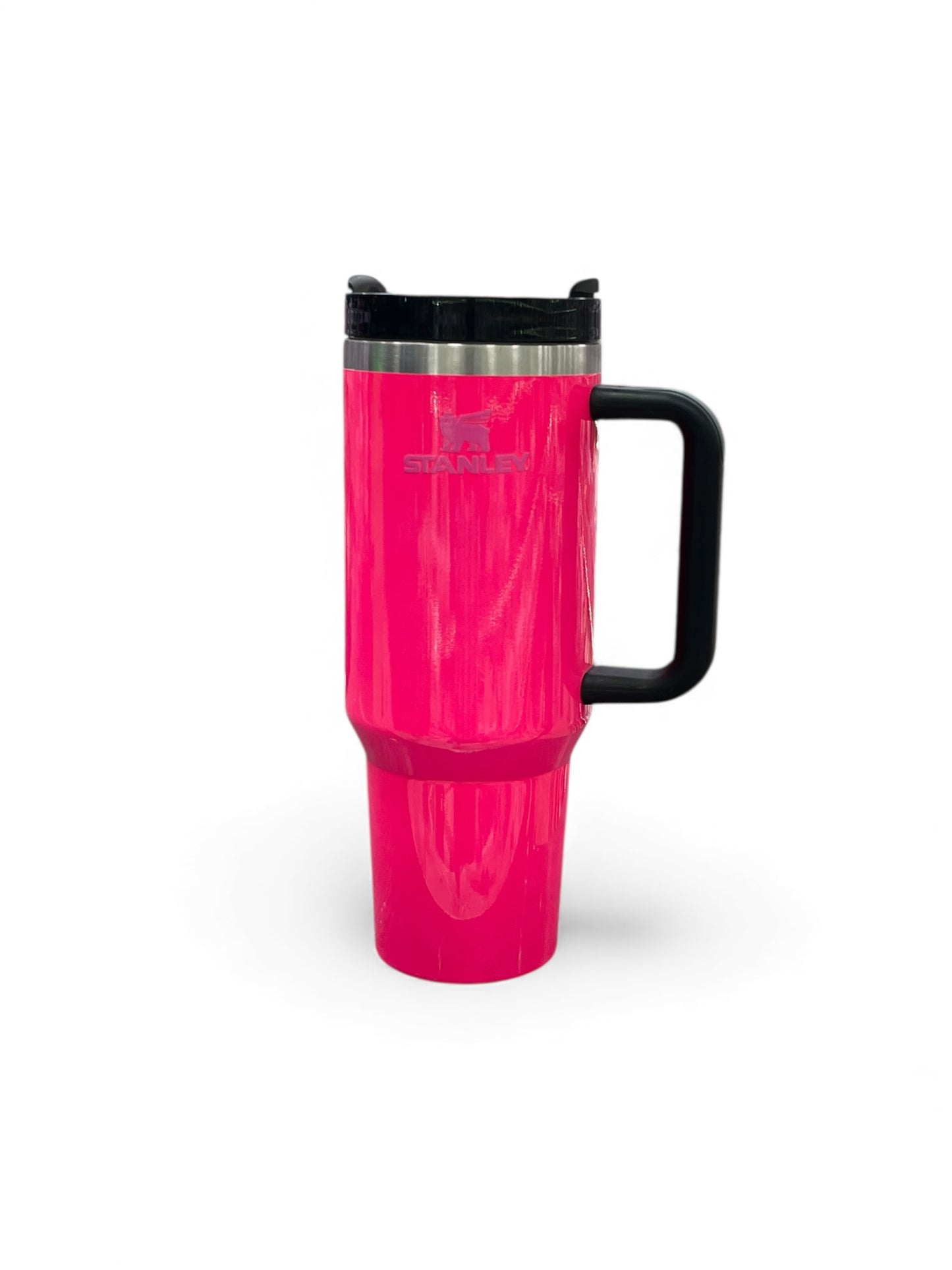 BIGMAN Glosy Shocking Pink Stanley Tumbler 40oz