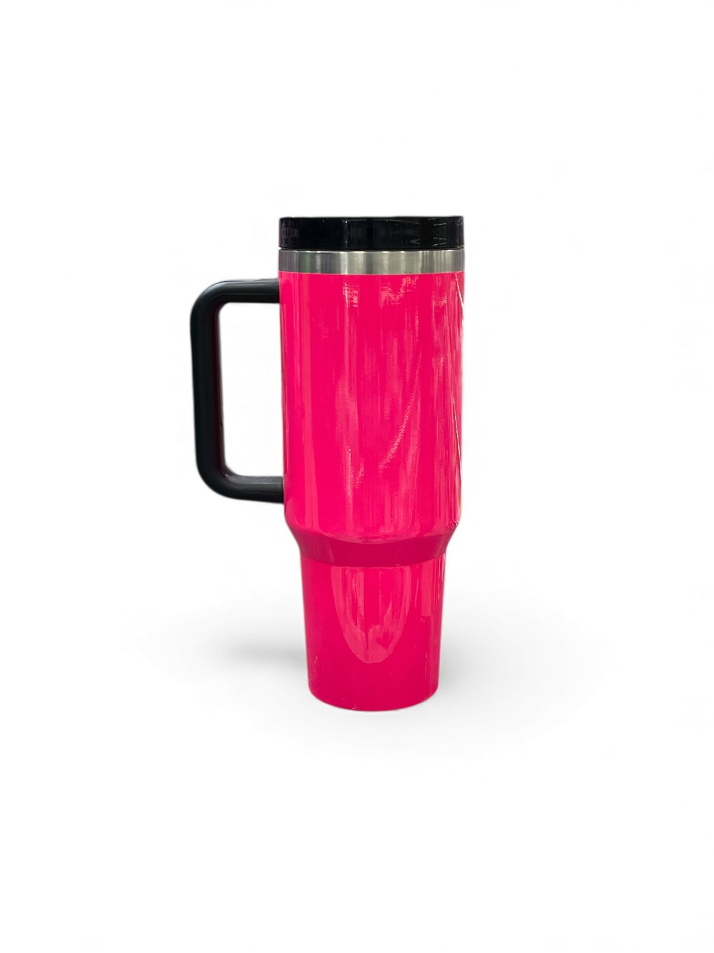 BIGMAN Glosy Shocking Pink Stanley Tumbler 40oz