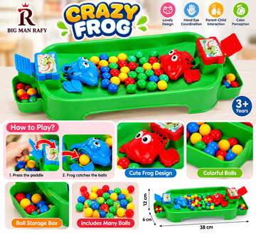 Crazy Frog Ball Catching Game for Kids